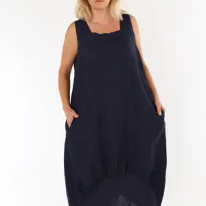 qozaa qz0502 linen balloon dress