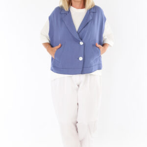 bize bz1049 linen vest